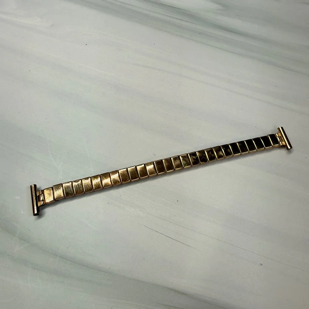 Vintage Bellavance Inc Watch Band 1/20 10K Gold Filled Expansion Strap